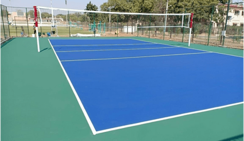 volleyball court flooring